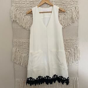 See By Chloe Lace Trim Dress